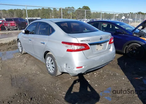2013 Nissan Sentra Sv z USA, uszkodzony, nr VIN 1N4AB7AP6DN906574